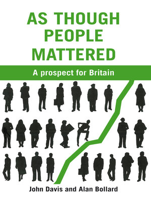cover image of As Though People Mattered
